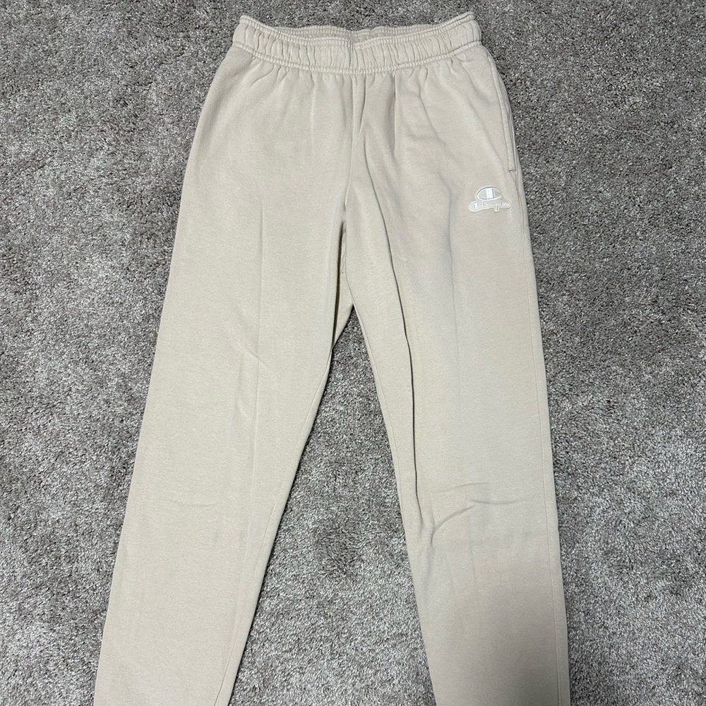 Champion Tan Joggers Sweatpants Size S